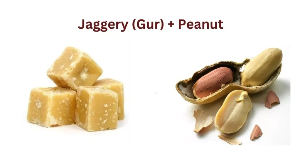 Jaggery (Gur) + Peanut