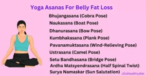 Yoga Asanas for Belly Fat Loss