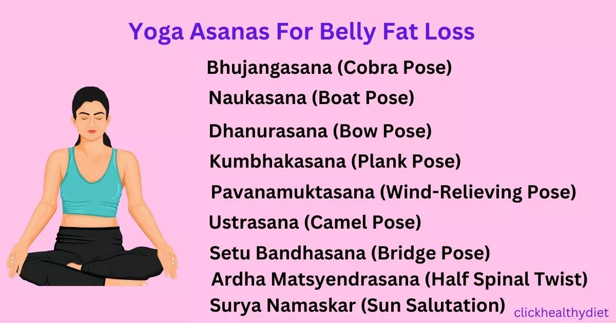 Yoga Asanas for Belly Fat Loss
